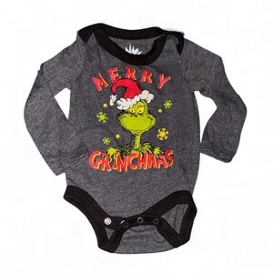 The Grinch Baby Onesie.